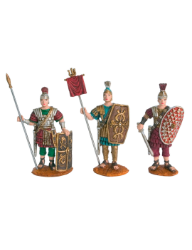 Set de 3 figuras de Romanos...