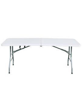 Mesa plegable de metal con...