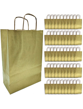 Pack de 50 bolsa Kraft "M"...