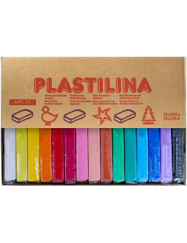 Caja de 15 plastilinas...