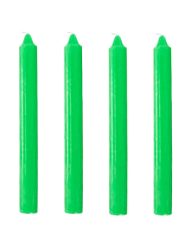 Pack de 4 velas alargadas,...