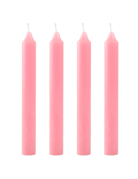 Pack de 4 velas alargadas,...