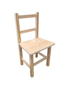 Silla infantil de madera...