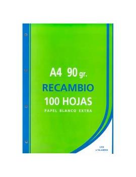 Pack de 100 hojas lisas en...