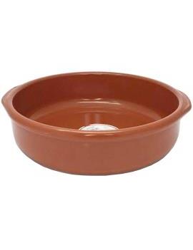 Cazuela redonda de barro -...