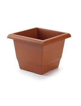 Maceta de plástico cuadrada...