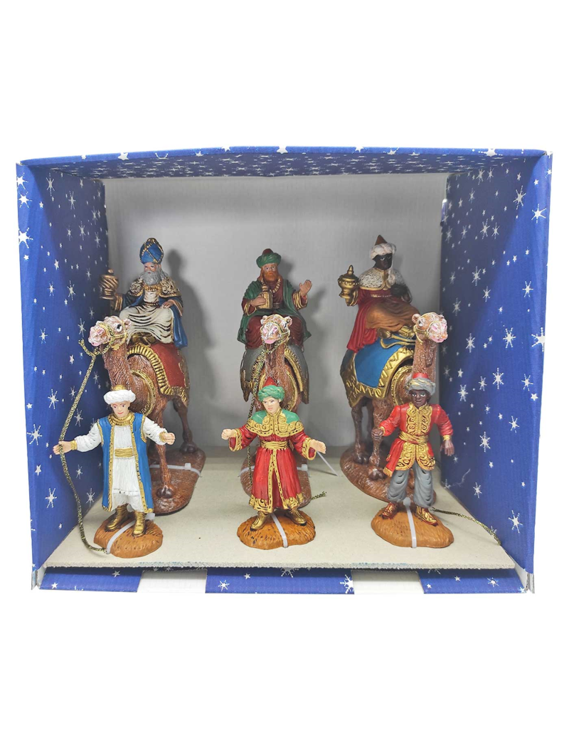 Playmobil 123 Figuras De Los Reyes Magos A Camello Para Belén