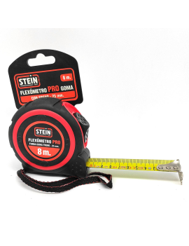Flexómetro profesional, medidor de cinta profesional, aguja magnética, clip  para cinturón, bloqueo automático (3 metros x 16 mm)