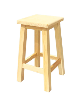 Reggo - Taburete de madera...