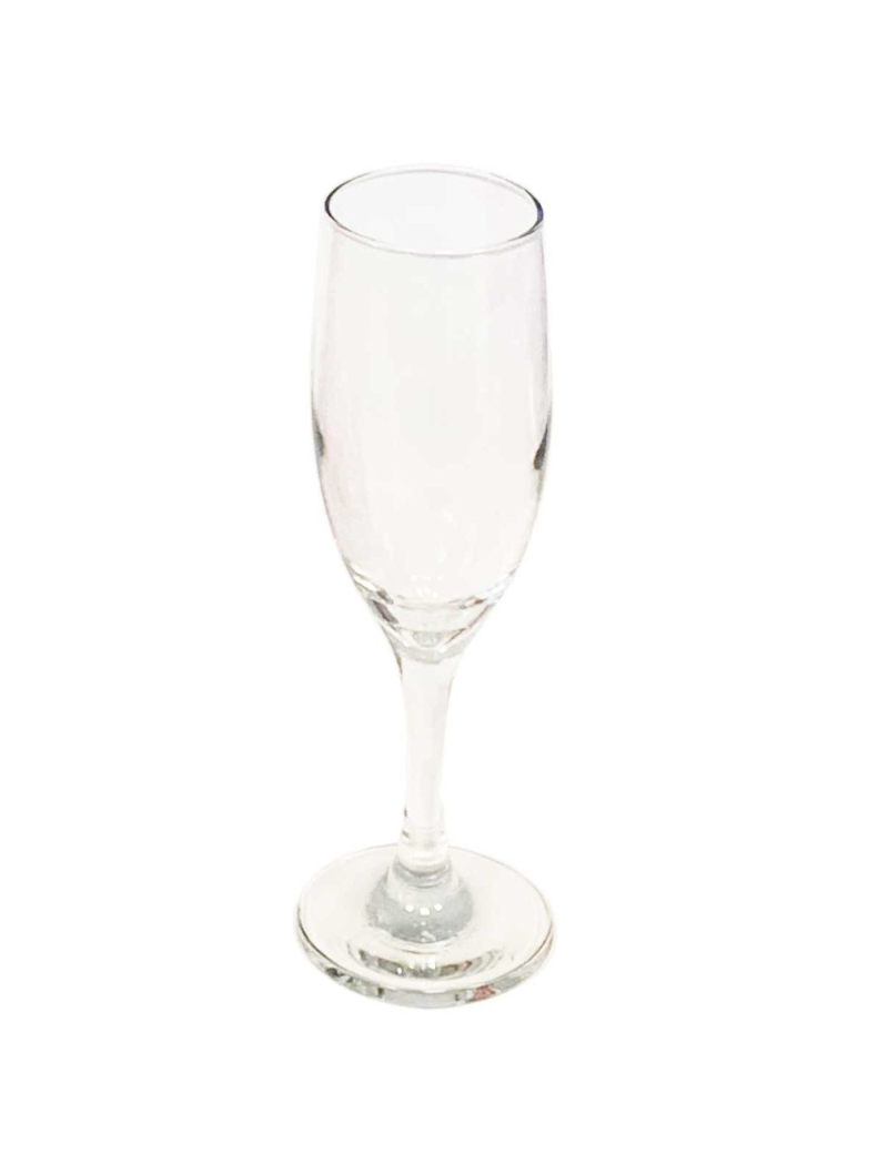 Set de 6 copas de champagne de cristal, 235 ml, modelo Misket