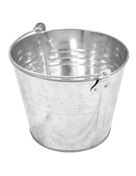 Cubo metal galvanizado 6...