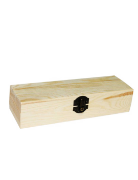 Caja madera rectangular con...