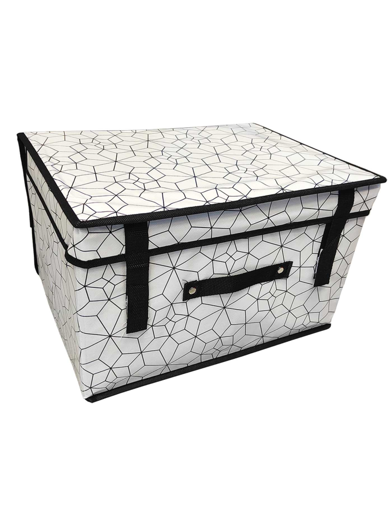 Caja de almacenamiento plegable de tela, diseño surtido, caja de  ordenación, baul plegable, 50 x 40 x 30 cm