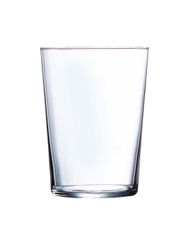 Tradineur - Juego de 12 vasos de cristal de 520 ml, pack de vasos para  agua, bebidas, ligeros, aptos para lavavajillas, 12,1 x 8