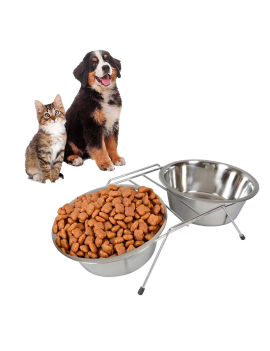 Contenedor comida para mascotas, tapa abatible, bote, tarro, recipiente  para pienso, perros, gatos, 5,7 litros, 24 x 25,5 x 14 c