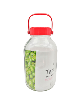 https://chinoantonio.com/30312-home_default/tarro-de-cristal-cilindrico-con-tapa-y-asa-roja-resistente-garrafa-botella-multiusos-encurtidos-salazones-pastas-5-li.jpg