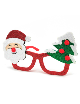Gafas navideñas festivas...