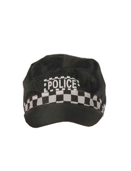 Gorra de policía de color...
