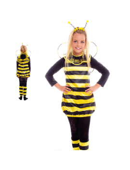 Extremo Supervivencia Lujoso Disfraz de abeja color amarillo y negro para niños de 3 a 4 años para las  fiestas carnavales, halloween, fiestas, celebraciones.