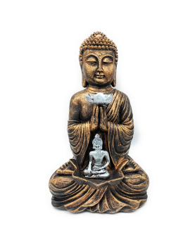 Figura de Buda sentado con...