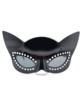Gafas de gata negra para...