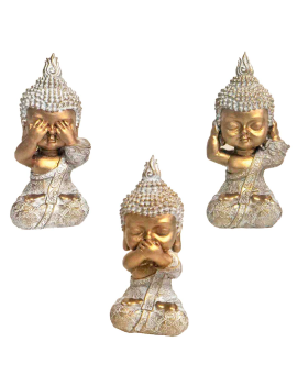 Pack 3 Figuras de Budas de...