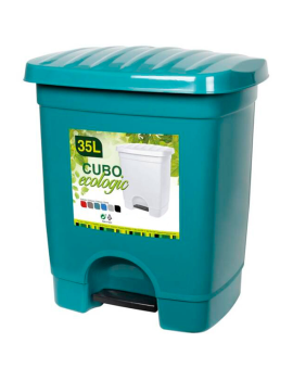 Cubo de basura con pedal y...