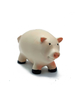 Figura de mini cerdo naif -...