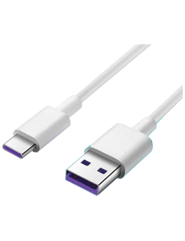 Tradineur - Cargado de mechero para coche - Cable USB Tipo-C - Alto  rendimiento / Carga rápida - 2 Puertos USB - Color Blanco