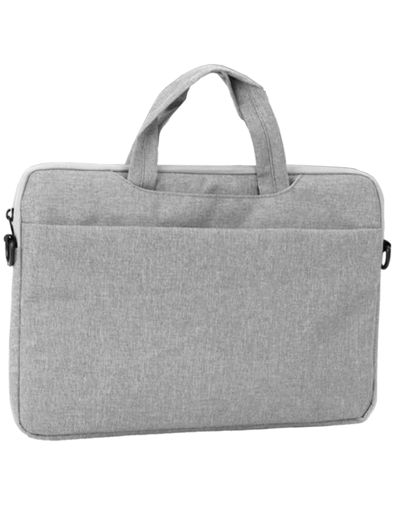 Bolsa para portátil de 13-14 pulgadas, bolso, maletín, bandolera, funda de  tela impermeable con asas y correa de hom
