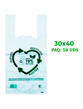 Tradineur - 6 paquetes de 18 bolsas transparentes de plástico para
