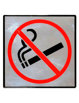 Señal de prohibido fumar,...