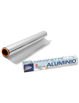 Rollo de papel de aluminio...