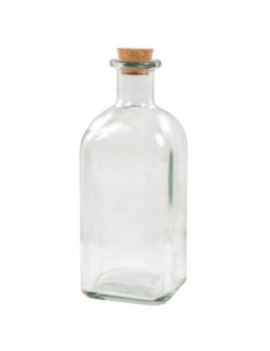 Tradineur - Pack de 5 tapones cilíndricos de corcho para botellas,  garrafas, botes, frascos, bar, restaurante, vino, aceite, 19