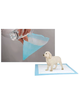 Tradineur - Pack de 20 empapadores para mascotas, alfombrillas higiénicas  de entrenamiento para perros, súper absorbentes, anti