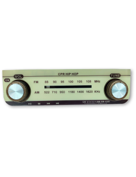 Tradineur - Radio vintage INDIE con diseño antiguo