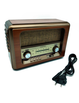 Tradineur - Radio vintage Hip Hop portátil - Bluetooth - Bandas