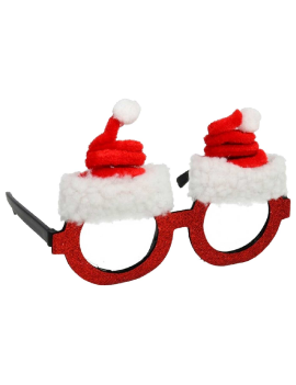 Gafas navideñas con diseño...