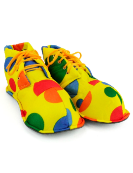 Zapatos de payaso con lunares, accesorios para disfraz, carnaval,  halloween, cosplay, circo, fiestas, cumpleaños, adulto, talla