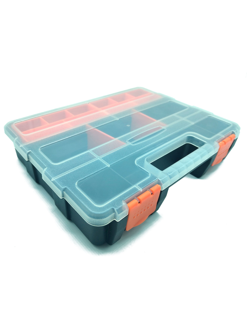 Tradineur - Caja organizadora de herramientas, multiclasificador