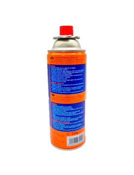 Tradineur - Cargador de gas para encendedor 300 ml con adaptadores, bombona  de gas mechero, botella de gas azul, rellenar mecher